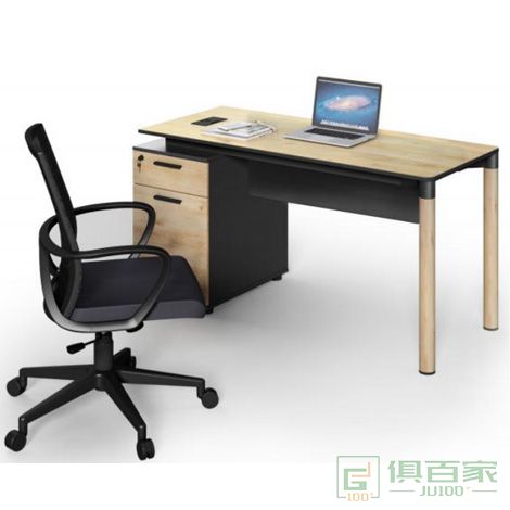 迪欧家具米粒系列中纤板基材电脑桌办公桌